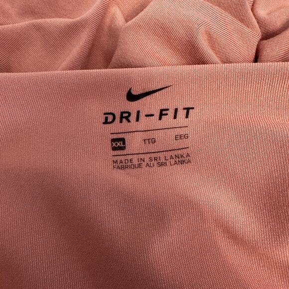 Nike Yoga Cardigan Sweater WMNS XXL Pink Snap Closure 3/4 Sleeve Dri-Fit Stretch - Picture 7 of 9